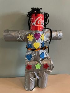 En hemmagjord docka.