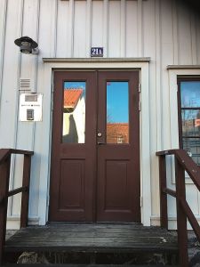 Entrédörr till Hursgatan 21