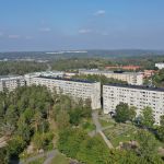 Drönarbild över Hammarkullen.