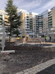 Gårdsmiljö på Öster om Heden 