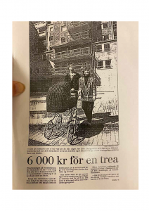 Tidningsartikel om Öster om Heden 