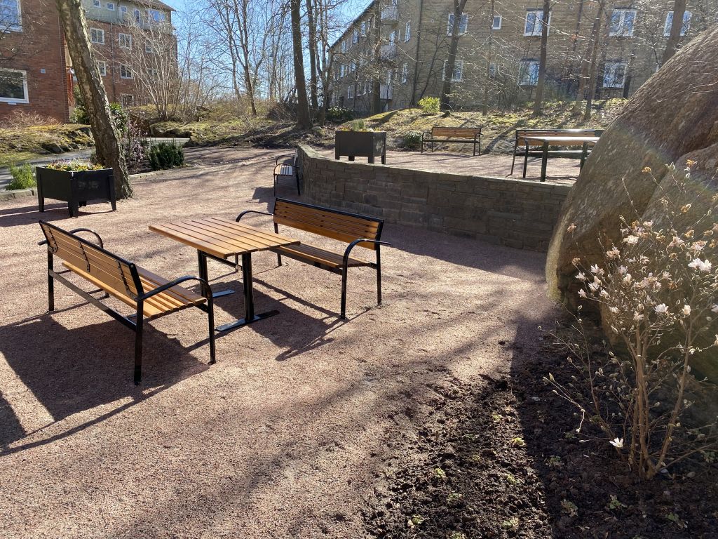 Uteplats Dr Westrings gata 15