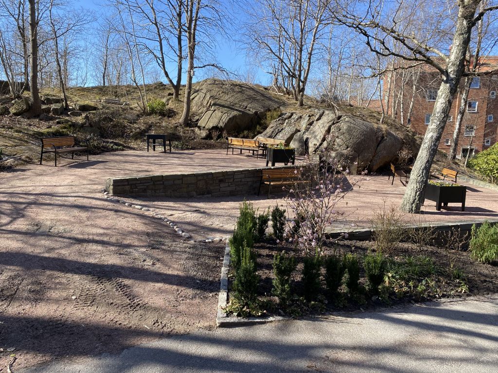 Uteplats Dr Westrings gata 15