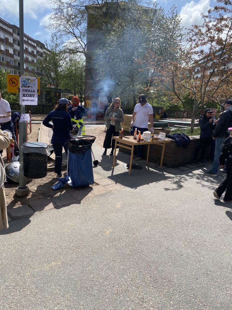 Landaladagen, korvgrillning