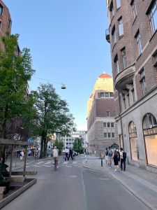 En gatubild från Kungshöjd.