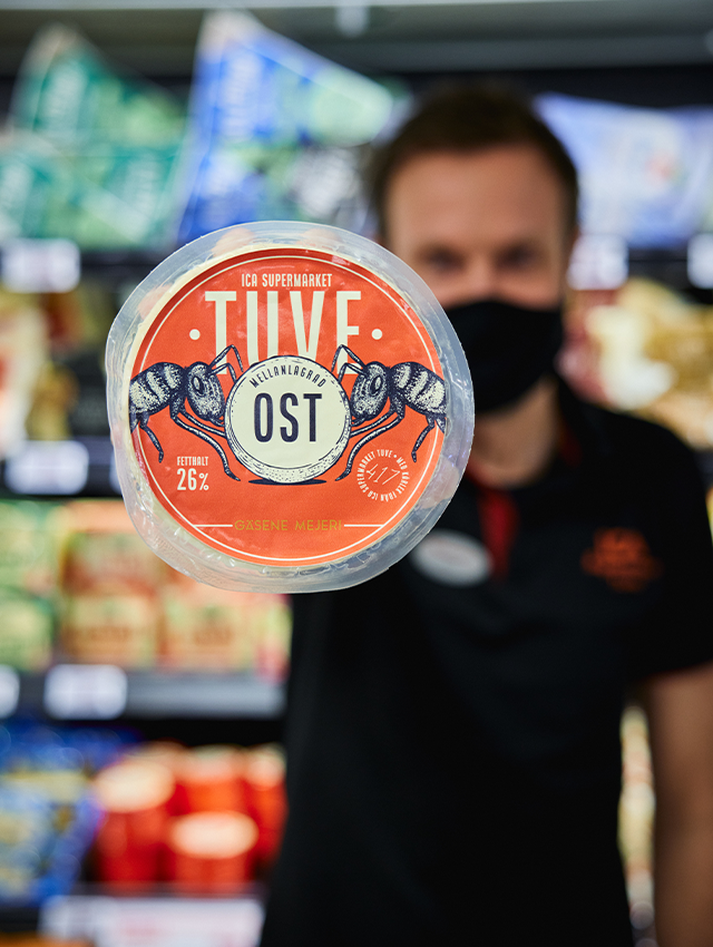 Icas egen ost - Tuve torg