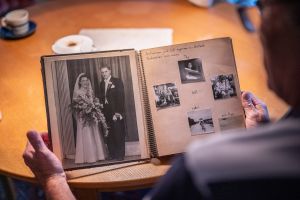 Bröllopsfoto från år 1948