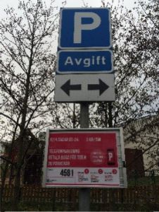 Telefonparkering i Amhult