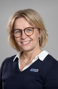 En bild på Tarja, utvecklingsledare.