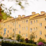 En huslänga i 40-talsstil